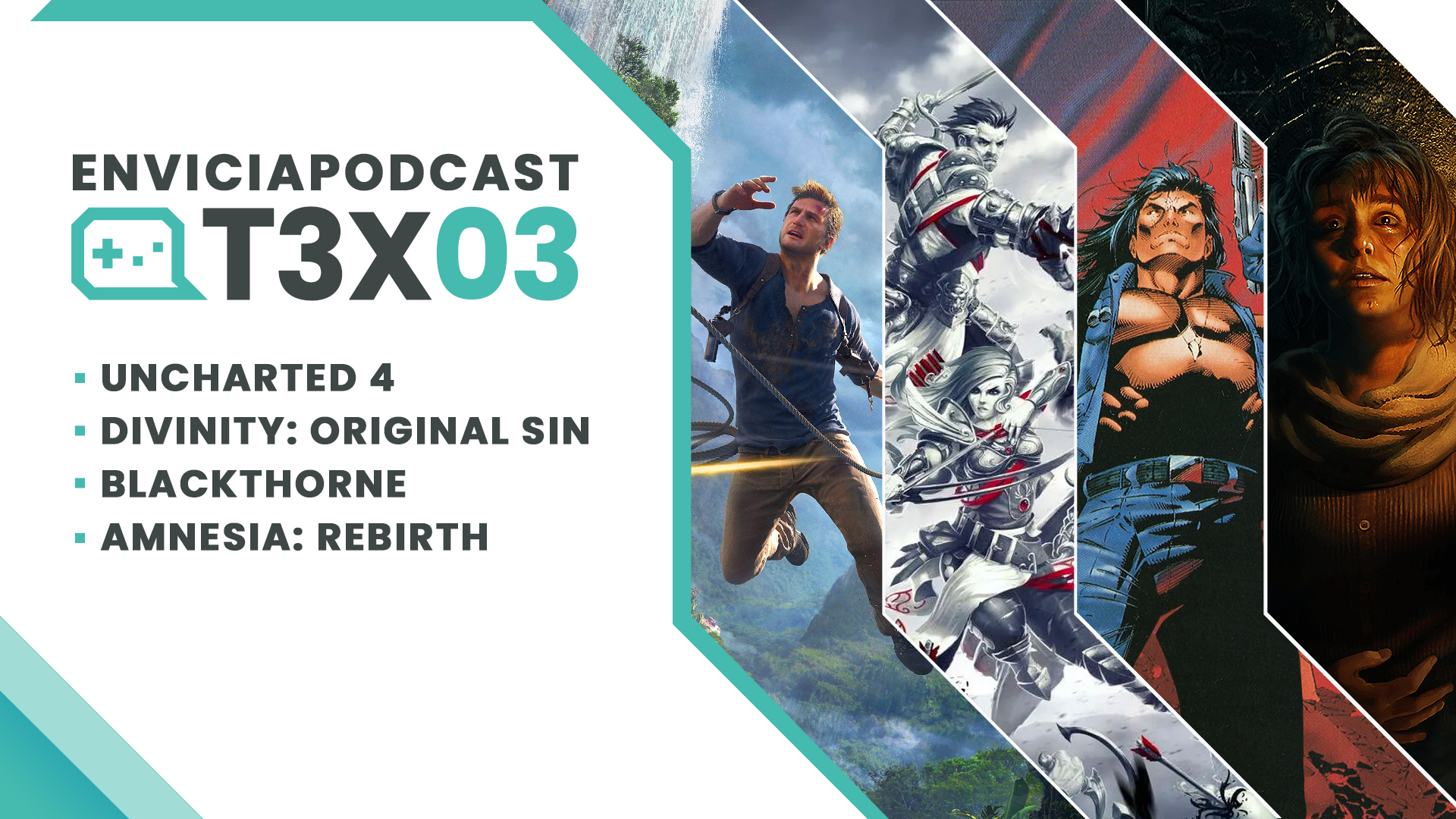 <p style='font-size: 14px;color:#37968e;'>No sin mis jueguicos</p>  Envicia Podcast T03x03 · 27 Octubre 2020