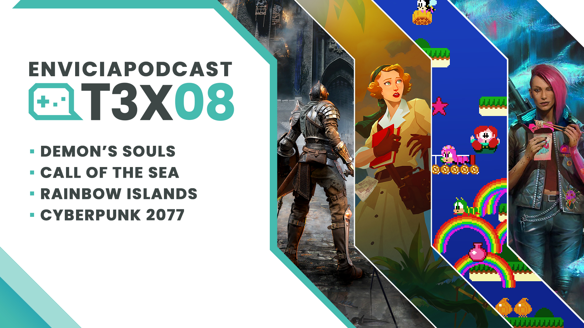 <p style='font-size: 14px;color:#37968e;'>Demonios, océanos y cyberware</p>  Envicia Podcast T03x08 · 18 Enero 2021