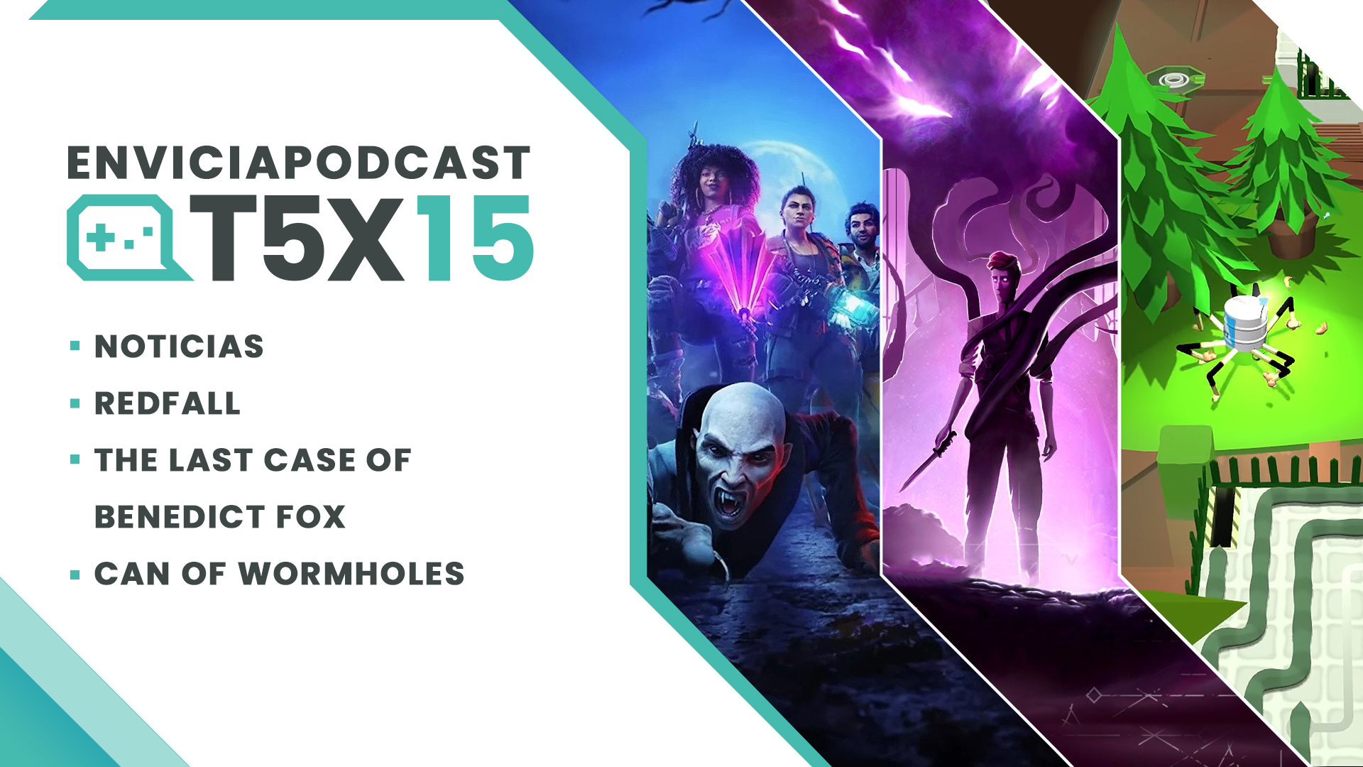 <p style='font-size: 14px;color:#37968e;'>Vampiresados</p>  Envicia Podcast T05x15 · 15 Mayo 2023