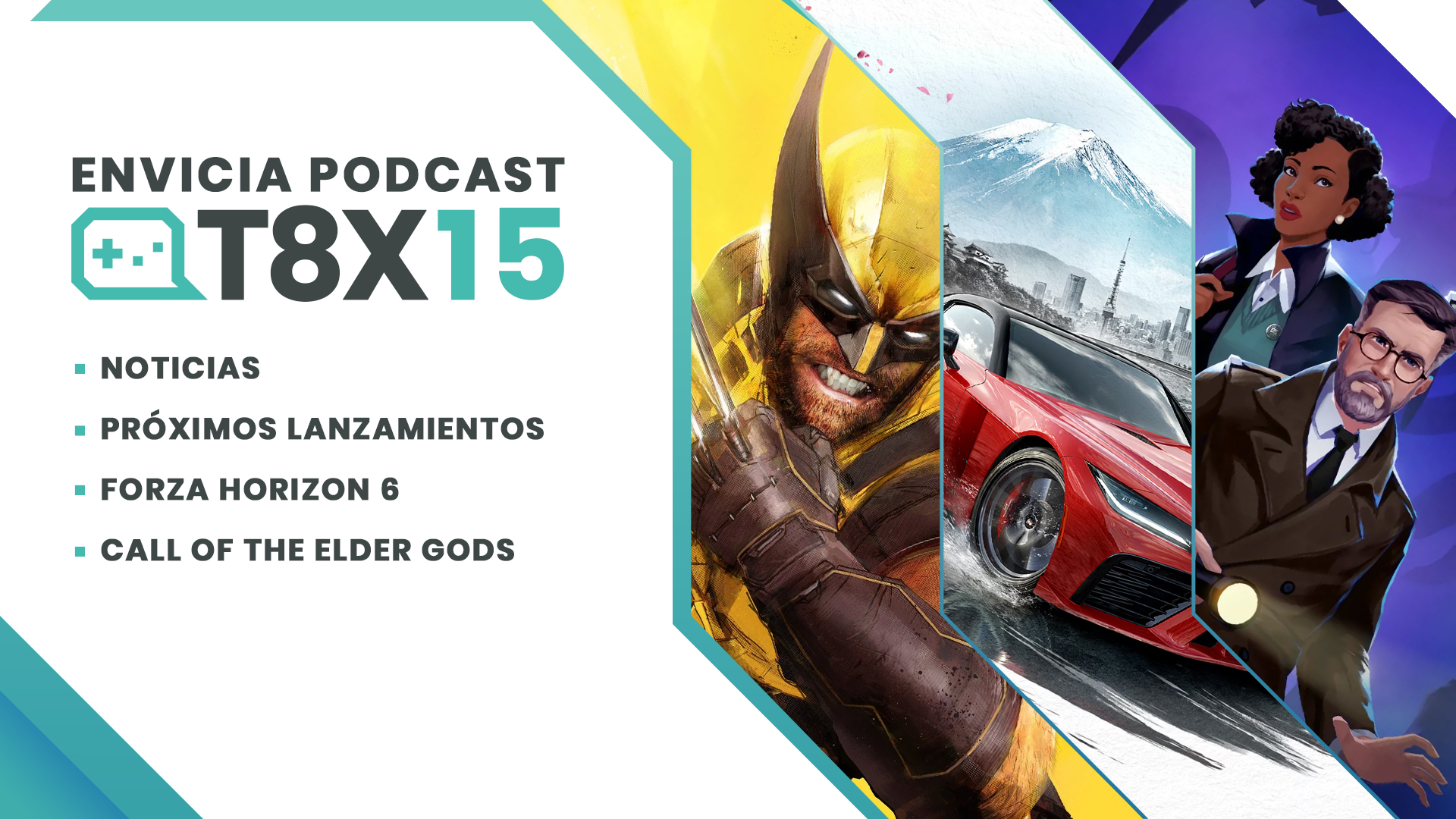 Envicia Podcast T08x15 Análisis Forza Horizon 6 - Call of the Elder Gods